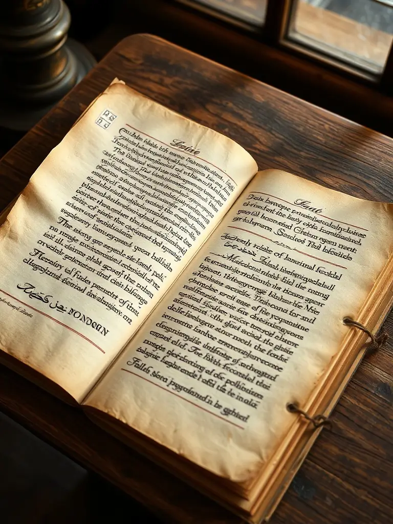 An image of a historical document or blueprint related to the Chapelle de Port-Miou, carefully preserved and displayed as part of an educational exhibit.